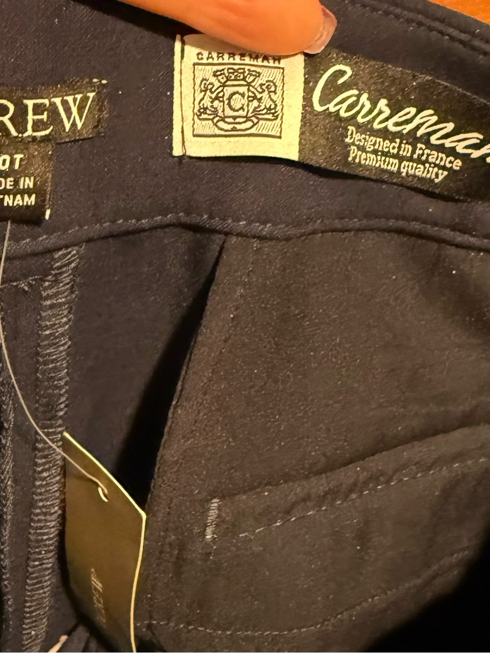 J. Crew Women's Navy Chinos - Carrena Label